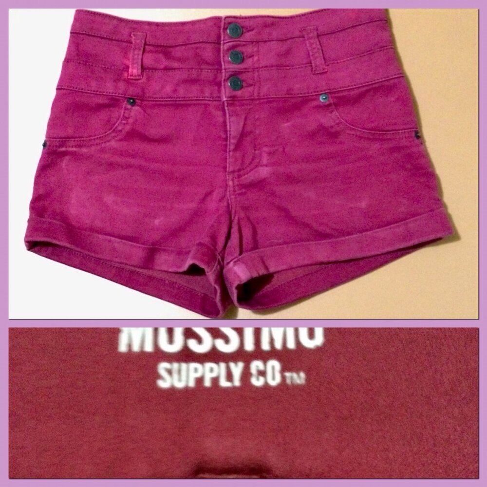 hi Waist shorts, sz 6/28